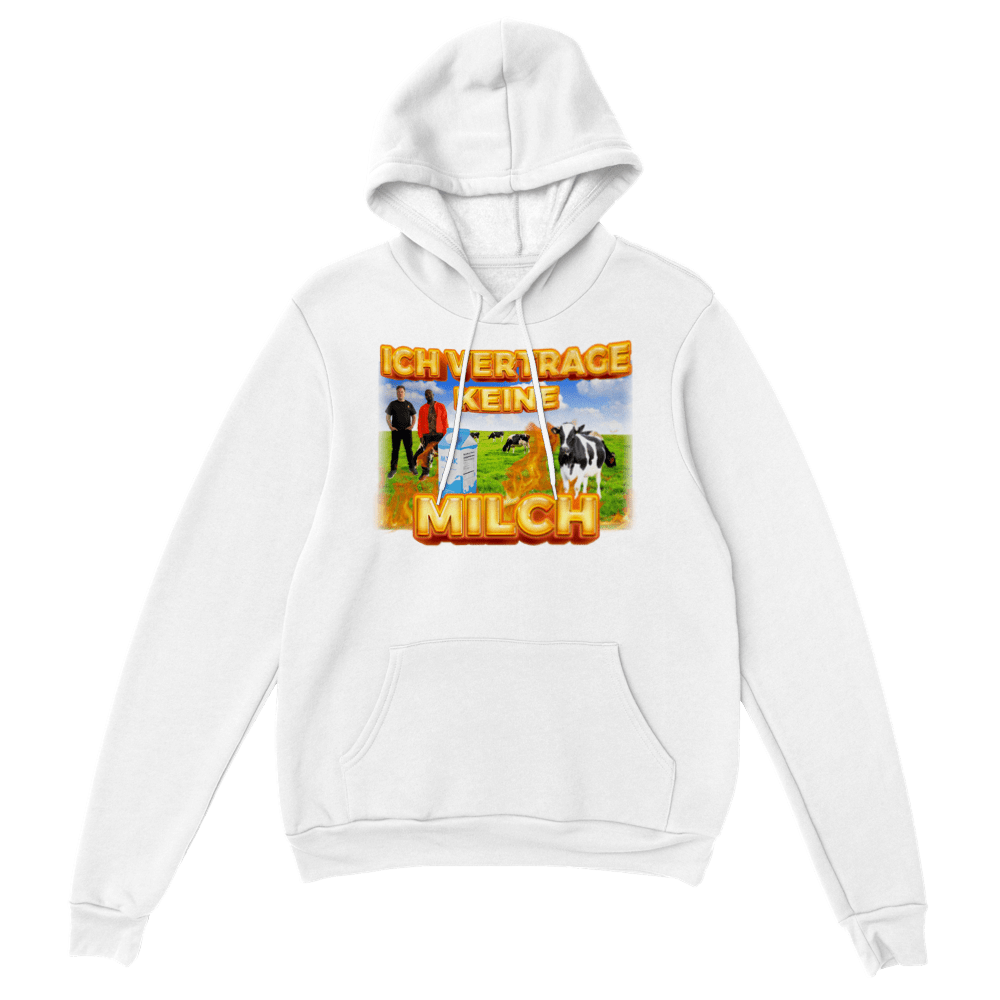 ICH VERTRAGE KEINE MILCH HOODIE - LetztesHemd